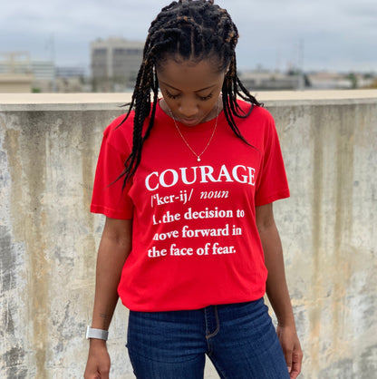 Red - Courage T-Shirt